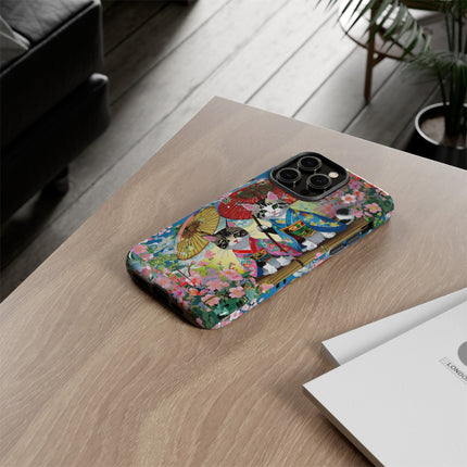 Kimono Kitties Phone Cases