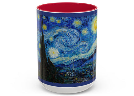 The Starry Night by Vincent Van Gogh Colorful Mugs (11oz, 15oz)