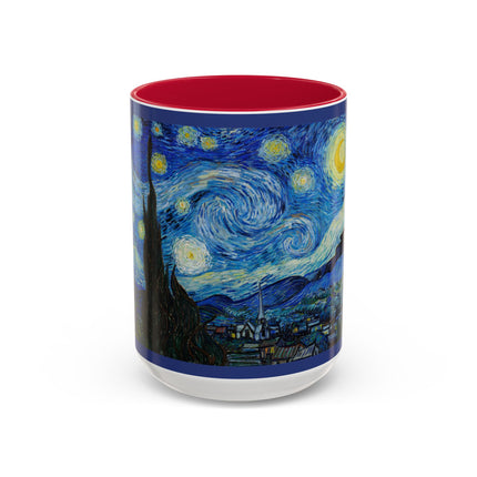 The Starry Night by Vincent Van Gogh Colorful Mugs (11oz, 15oz)