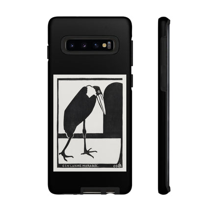 A Lame Marabou by Samuel Jessurun de Mesquita Phone Cases