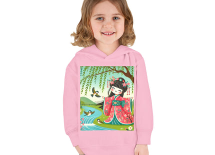 Sparrow Dance Geisha Fairy Toddler Pullover Fleece Hoodie