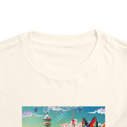 Kitsune Carnival Toddler Short Sleeve Tee