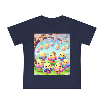 Easter Chicks and Springtime Wishes Baby T-Shirt