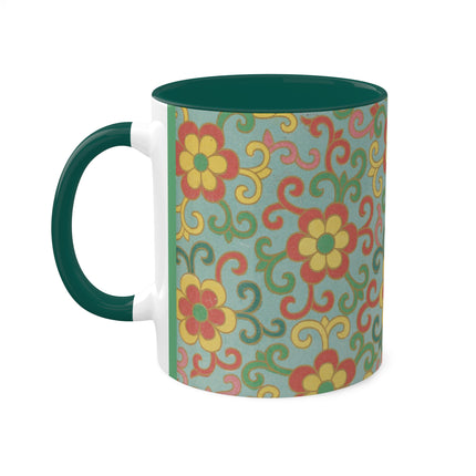 Examples of Chinese Ornament, Pl.09 by Owen Jones Colorful Mugs, 11oz