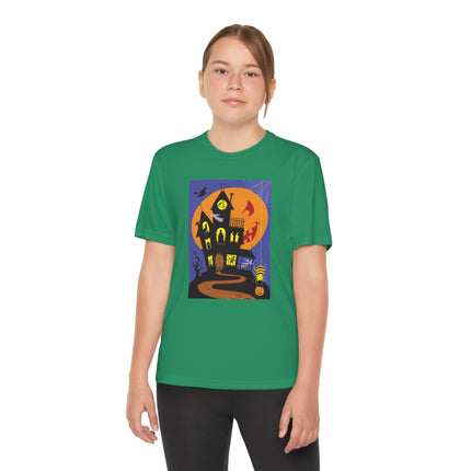 Halloween Night at the Haunted House Youth Competitor Tee
