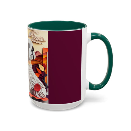 Shih Tzu at an Autumn Colorful Mugs (11oz, 15oz)