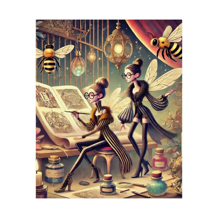 🧚✒️ Fairy Designers Matte Vertical Poster – Whimsical Creativity & Enchanted Craft