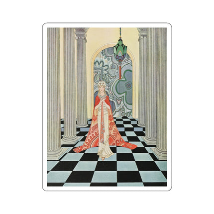 Cadmus Beheld a Female Figure by Virginia Frances Sterrett Kiss-Cut Stickers (4 Sizes)