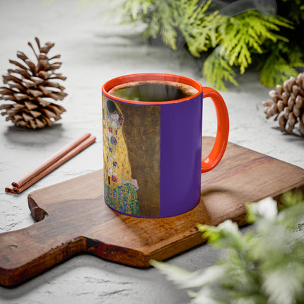 The Kiss by Gustav Klimt Colorful Mugs (11oz, 15oz)