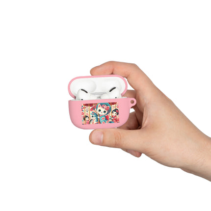 Geisha Kitten's Enchanted Carousel Ride AirPods and AirPods Pro Case