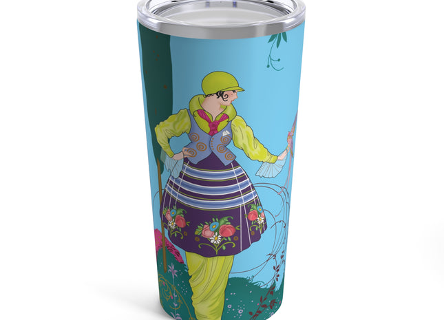 Exquisite Elegance by Umberto Brunelleschi Tumbler 20oz
