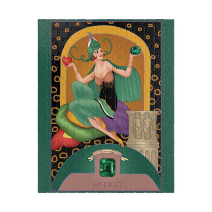 May & Emerald (from the Gem Series) by Sofia Chiostri Puzzle (110, 252, 500-piece)