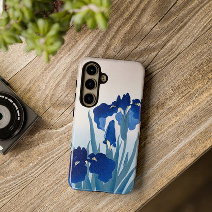 Iris Flowers by Ohara Koson Phone Cases