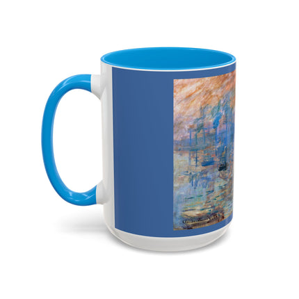 Sunrise by Claude Monet Colorful Mugs (11oz, 15oz)