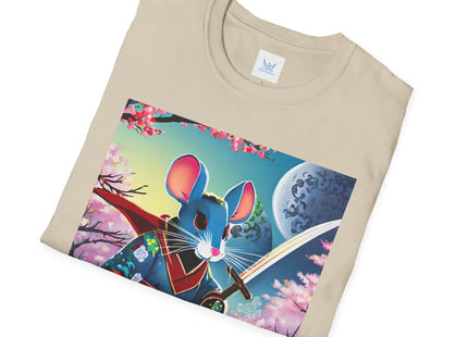 Cyber Samurai Rat Softstyle T-Shirt