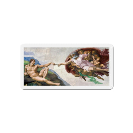 The Creation of Adam by Michelangelo Buonarroti Die-Cut Magnets (5 Sizes)