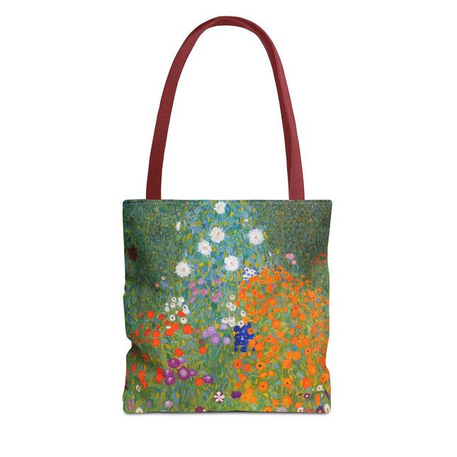 Cottage Garden by Gustav Klimt Tote Bag (AOP)