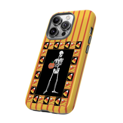 Candy Corn Skeleton Phone Cases