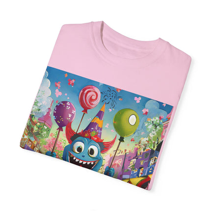 Monster Parade Madness Unisex Garment-Dyed T-shirt