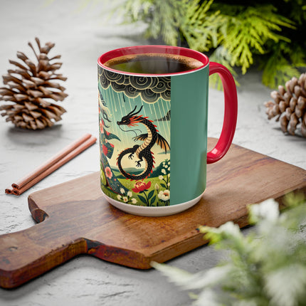 The Dragon Fairy’s Stride Colorful Mugs (11oz, 15oz)