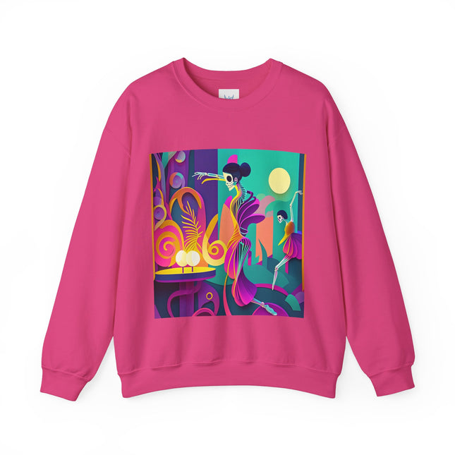 Dance of the Skeleton Ballerinas Unisex Heavy Blend™ Crewneck Sweatshirt