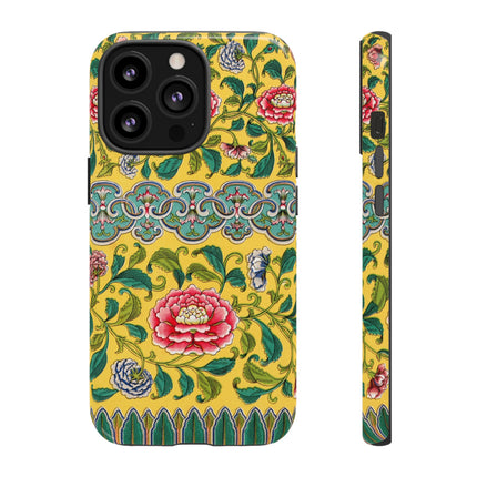 Chinese Floral Illustration by Owen Jones Phone Cases
