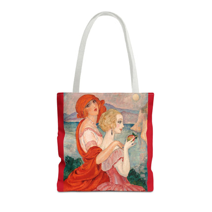 Sur la Route d'Anacapri by Gerda Wegener Tote Bag (AOP)