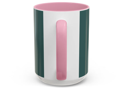 Candy Cane Timekeeper Bunny Colorful Mugs (11oz, 15oz)