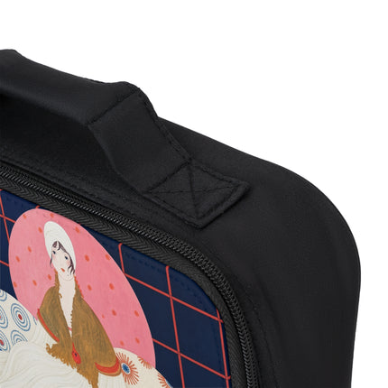 🌙🌸 The Lady Of The Moonlit Cushions Lunch Bag – Art Deco Evening Whimsy
