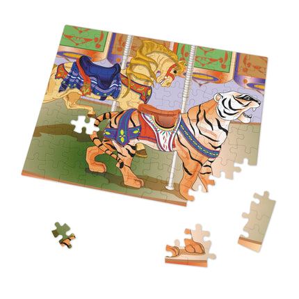 Carousel Splendor Jigsaw Puzzle (30, 110, 252-Piece)