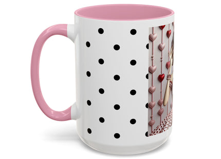 Fashionably Yours, XOXO Colorful Mugs (11oz, 15oz)
