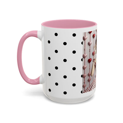 Fashionably Yours, XOXO Colorful Mugs (11oz, 15oz)