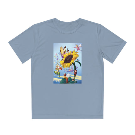 Sunflower Fairies by Margaret Tarrant Youth Competitor Tee – Golden Garden Magic & Storybook Wonder