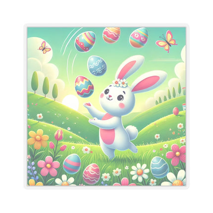 Easter Bunny’s Kiss-Cut Stickers (4 Sizes)