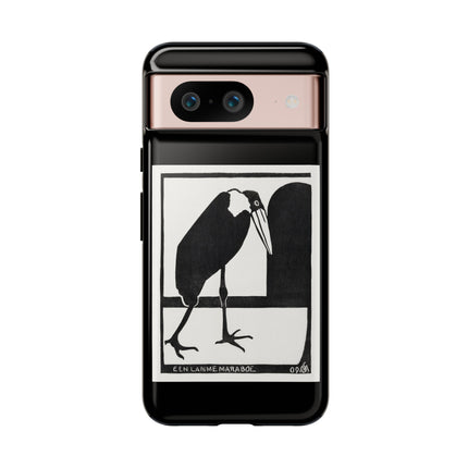 A Lame Marabou by Samuel Jessurun de Mesquita Phone Cases