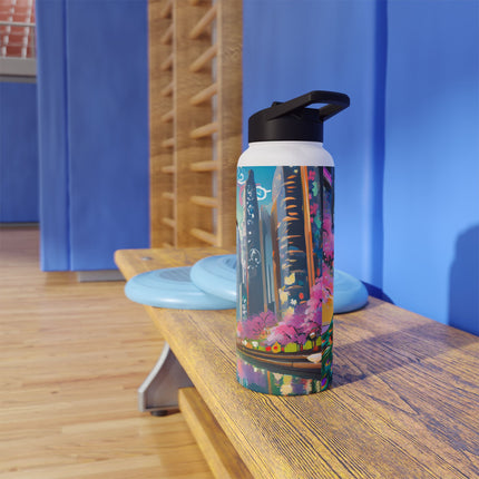 Techno Plumes Stainless Steel Water Bottle