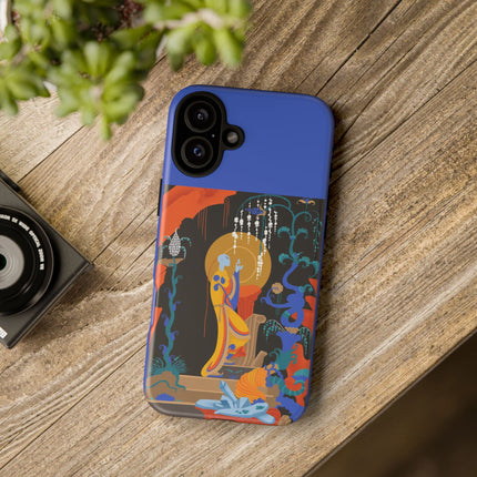Mystic Oracle Phone Case – Sacred Glow & Eternal Grace