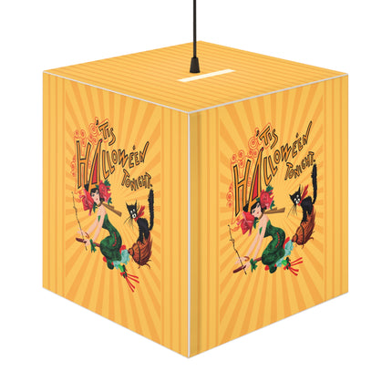 The Bewitching Ride Light Cube Lamp