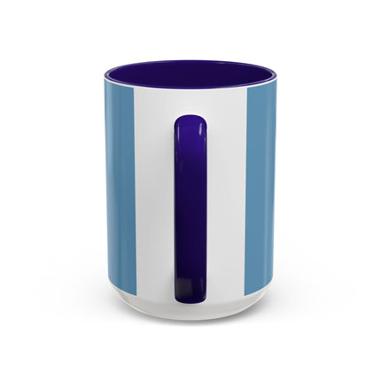 🎿❄️ The Winter Garden Skier Colorful Mug – Whimsical Holiday Fantasy
