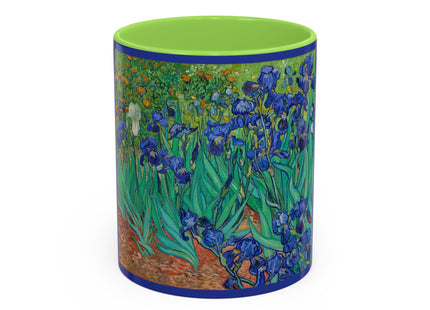 Irises by Vincent Van Gogh Colorful Mugs (11oz, 15oz)