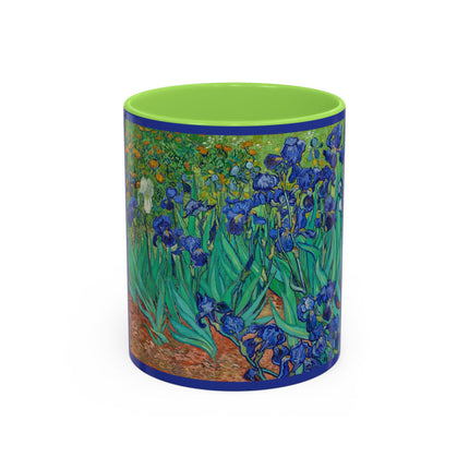 Irises by Vincent Van Gogh Colorful Mugs (11oz, 15oz)