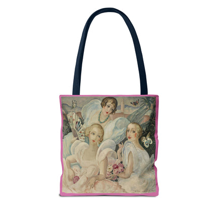 Les Femmes Fatales by Gerda Wegener Tote Bag (AOP)