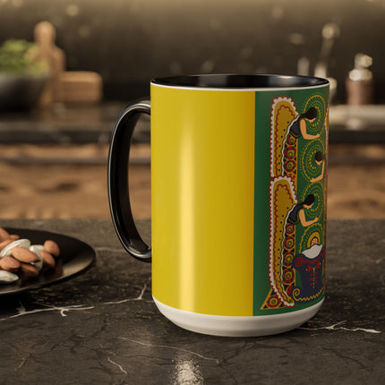 Sacred Slumber Colorful Mugs (11oz, 15oz)