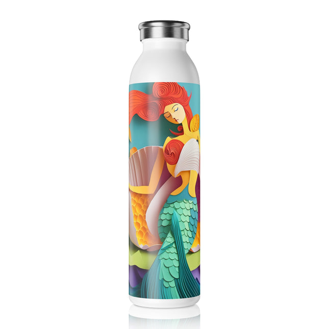 Charming Mermaid Slim Water Bottle