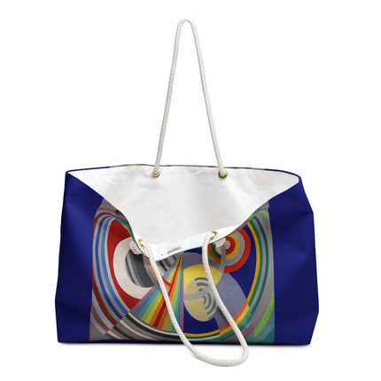 Rythme No. 1 by Robert Delaunay Weekender Bag