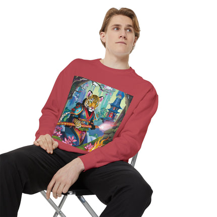 Cyberpunk Leopard Sweatshirt