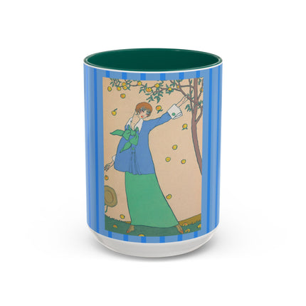 Le Verger by Georges Lepape Colorful Mugs (11oz, 15oz)
