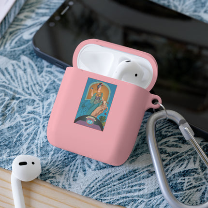 March & Aquamarine AirPods Case — Gem Series by Sofia Chiostri