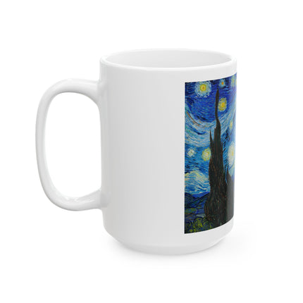The Starry Night by Vincent Van Gogh Ceramic Mug (11oz, 15oz)