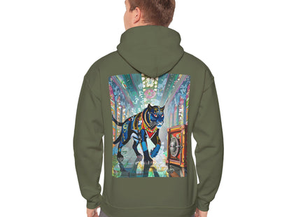 Cyber Panther’s Hunt – Heavy Blend™ Hooded Sweatshirt